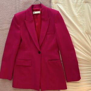 Pink Zara Blazer - Size S